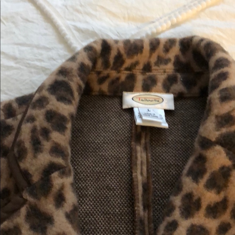 Leopard suit jacket